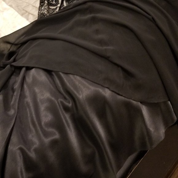 Jasz Couture Black Beaded Gown - Picture 11 of 13